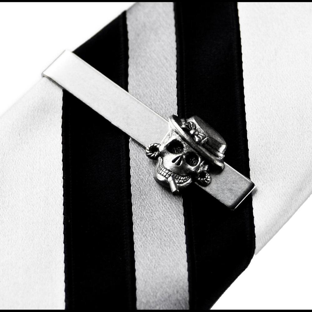 Skull Tie Clip